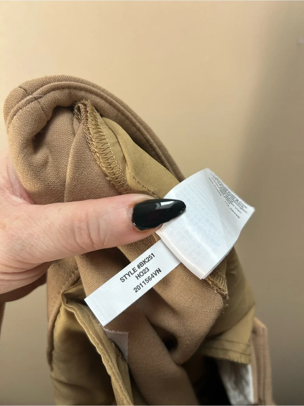 J.Crew Kate Camel Tan Straight Leg Four Season Stretch Pants Size 10
